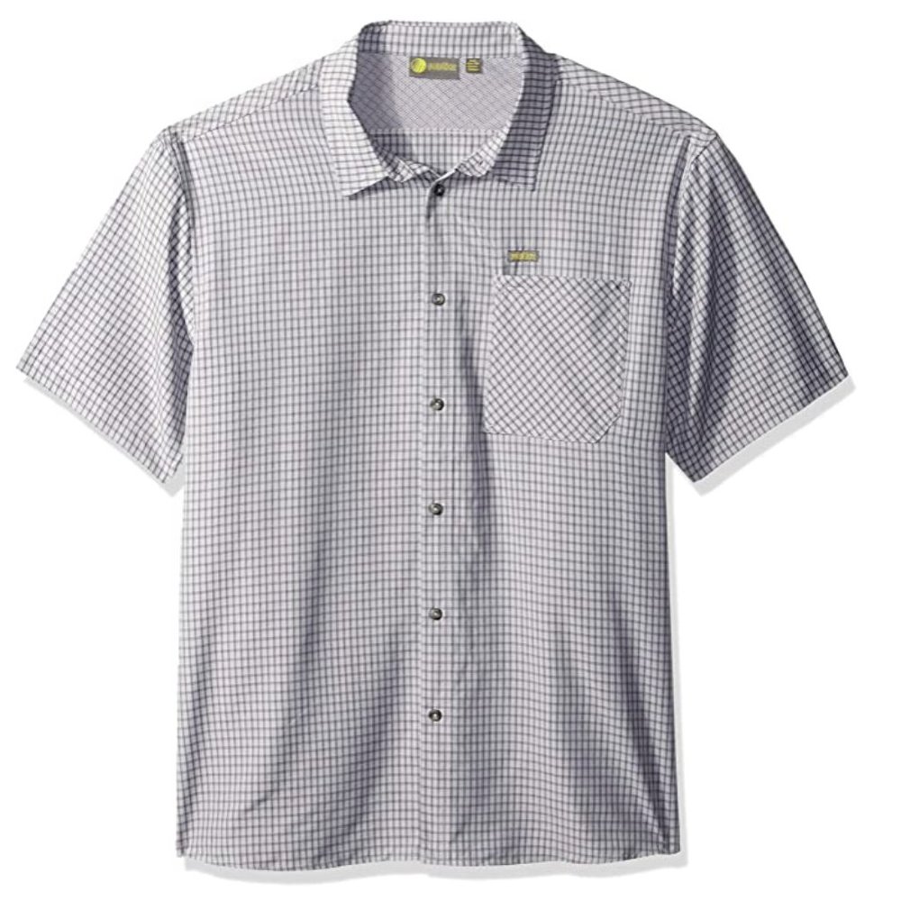 Solstice Men's Apparel Short Sleeve Plaid Shirt